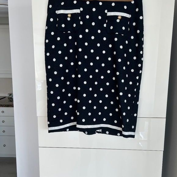 Talbots Polka Dot Skirt - Picture 1 of 4